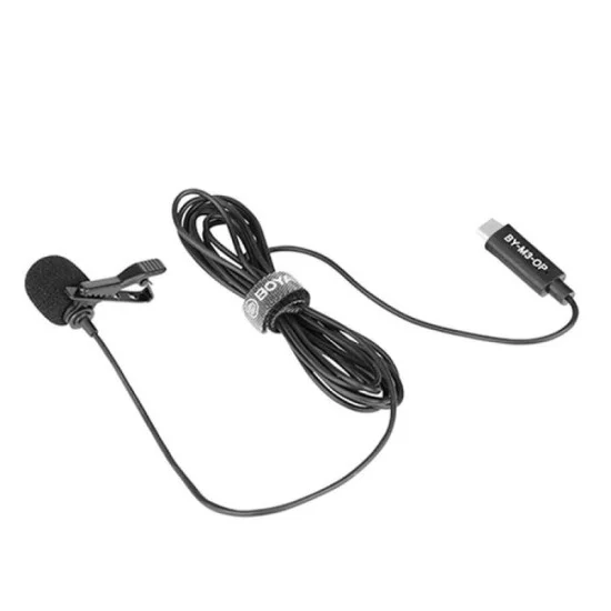 BOYA Lavalier mic dedicated for DJI OSMO POCKET V1, V2 - Black